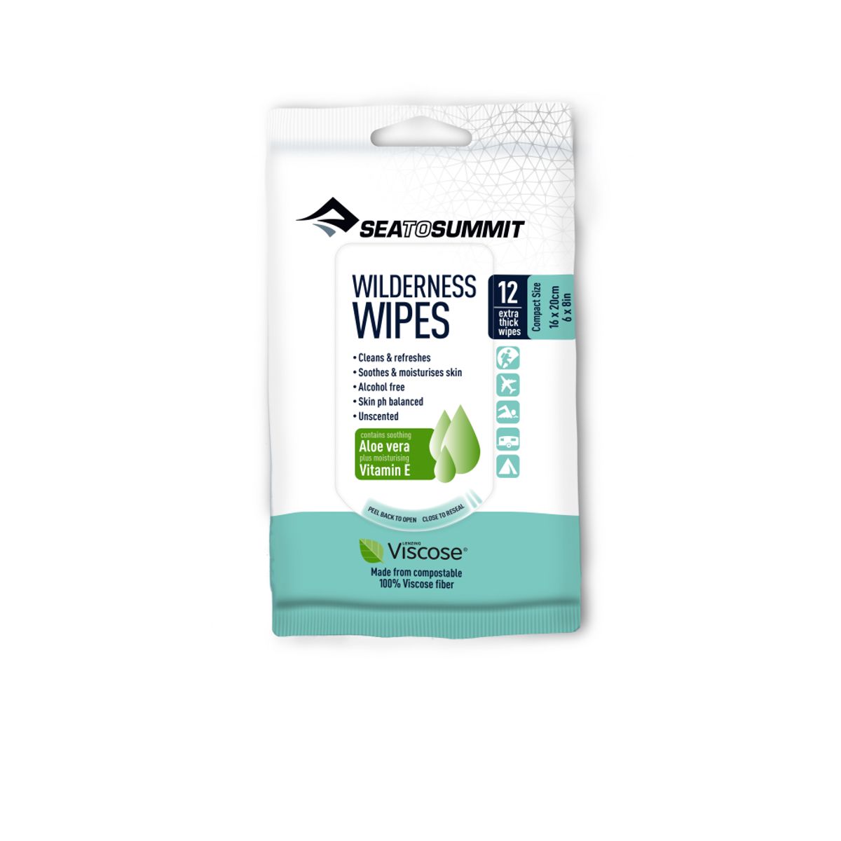 Sea to summit Wilderness Wipes Compact 12 wipes