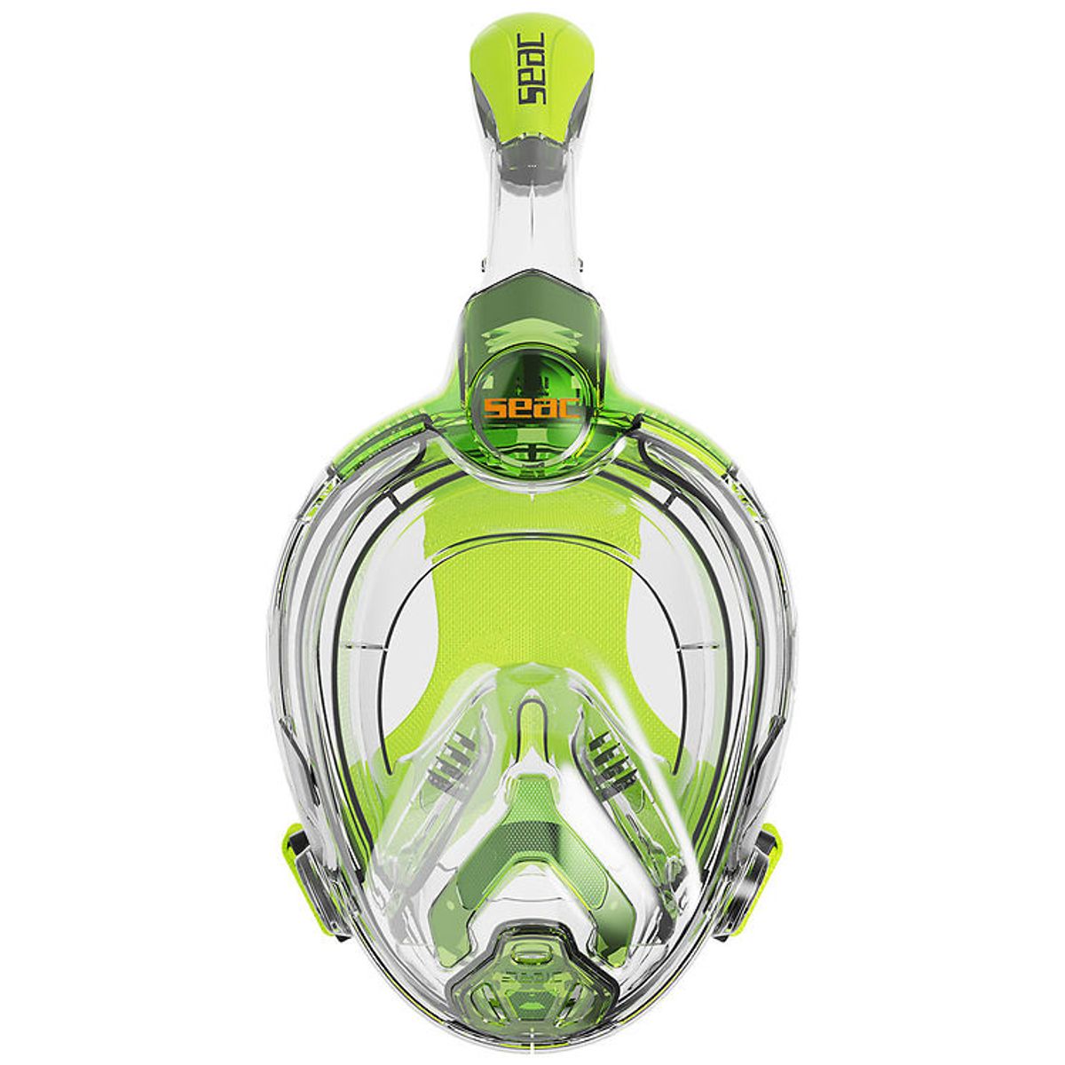 Seac Snorkelmaske - Libera Junior - Transparent/Lime