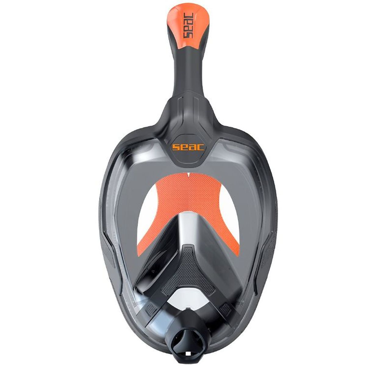 Seac Snorkelmaske - Unica - Sort/Orange