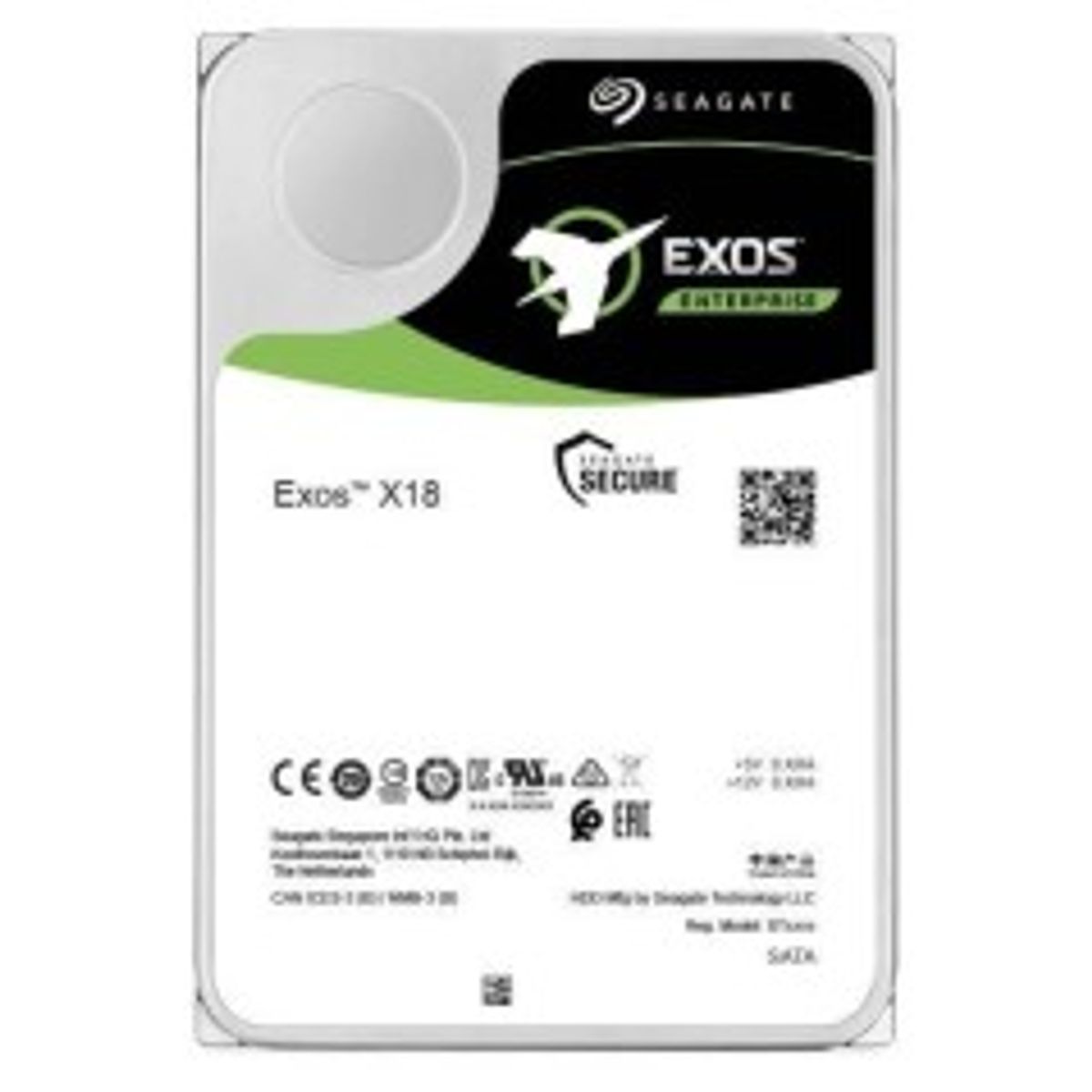 Seagate Exos X18 14TB HDD SAS 7200RPM