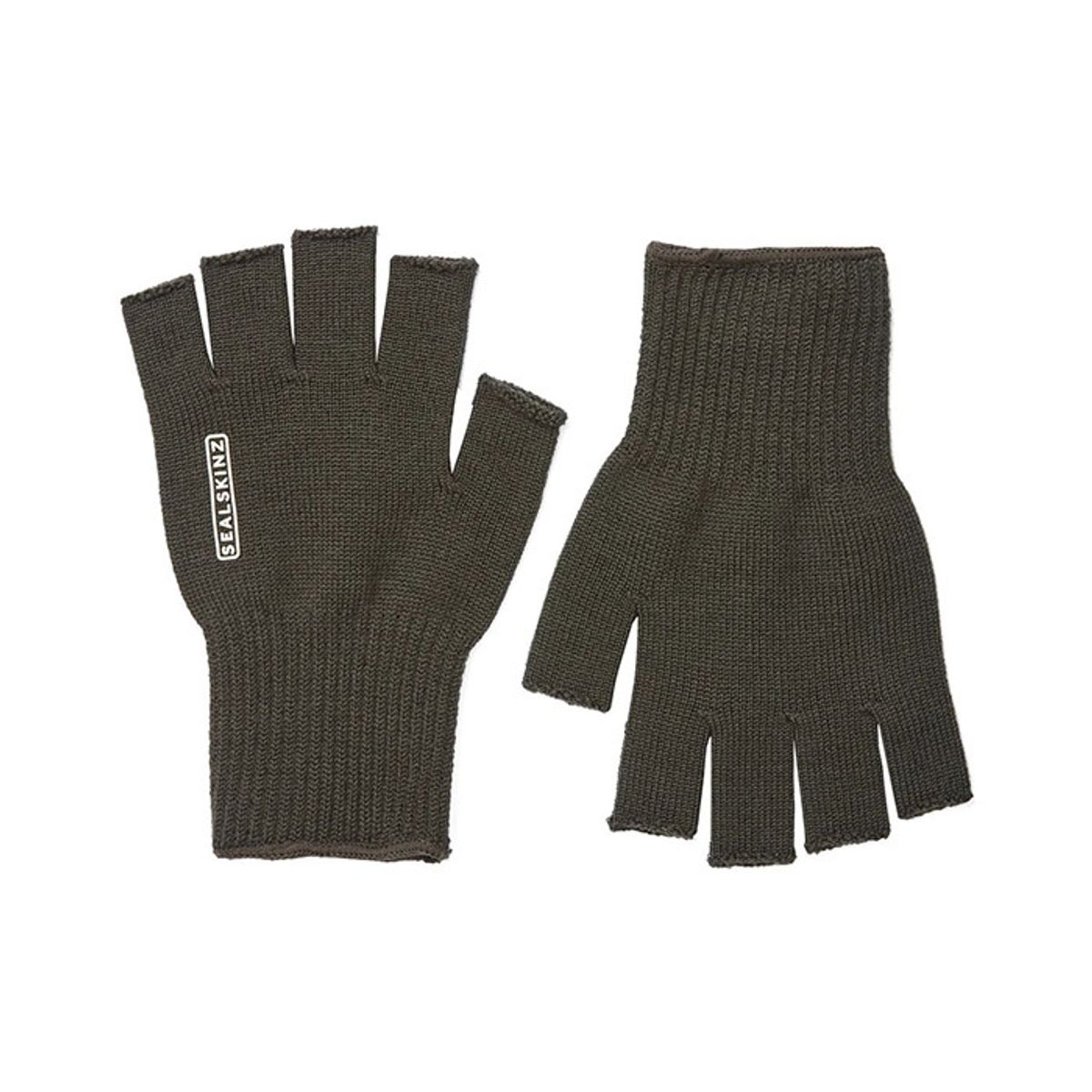 Sealskinz Thornham Merino fingerløse-Grøn - Handsker