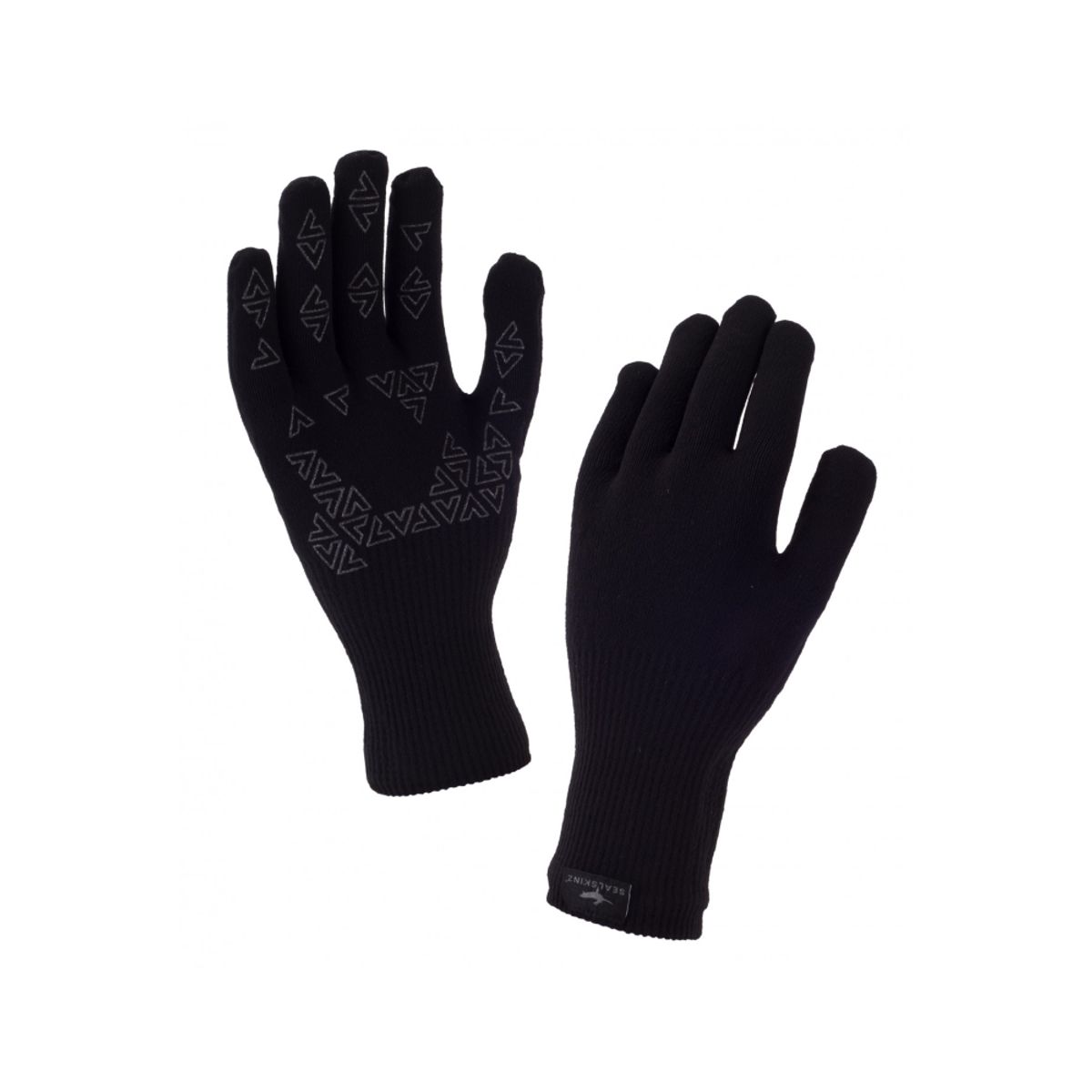 Sealskinz Ultra Grip Touchscreen, Sort - L/XL