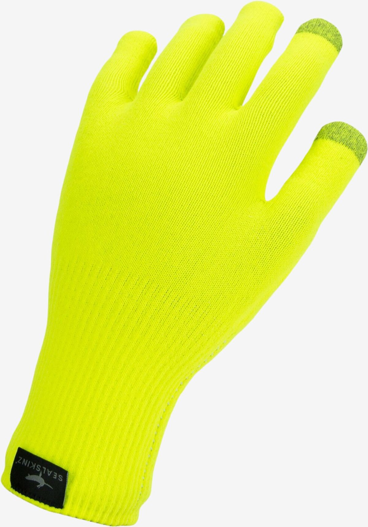 Sealskinz - Vandtæt Ultra Grip strikhandske (Gul) - M