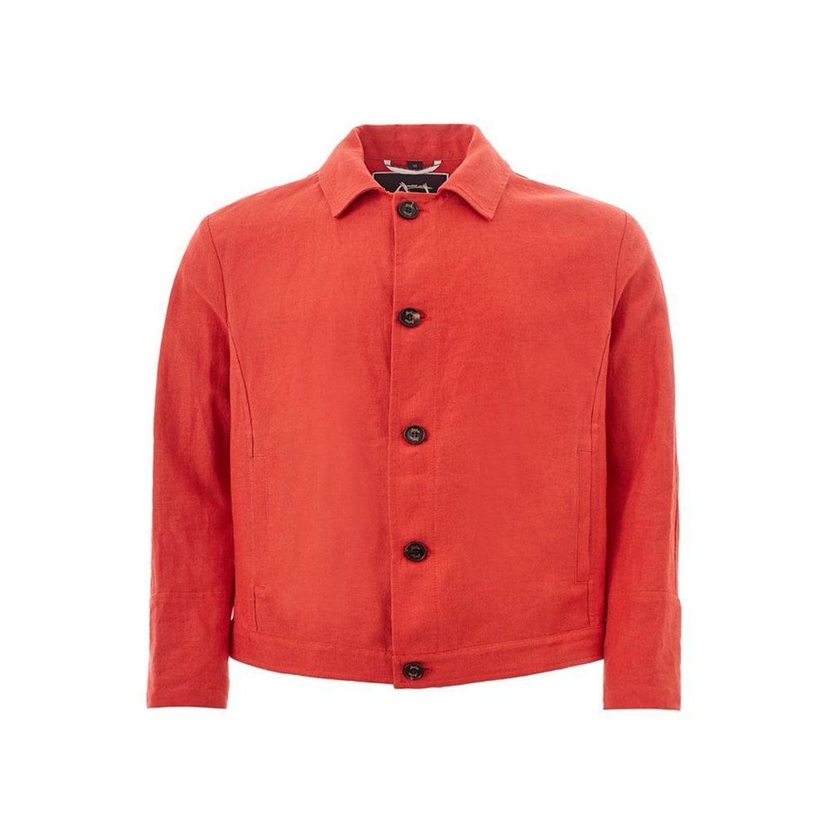 Sealup Elegant Orange Polyester Jacket