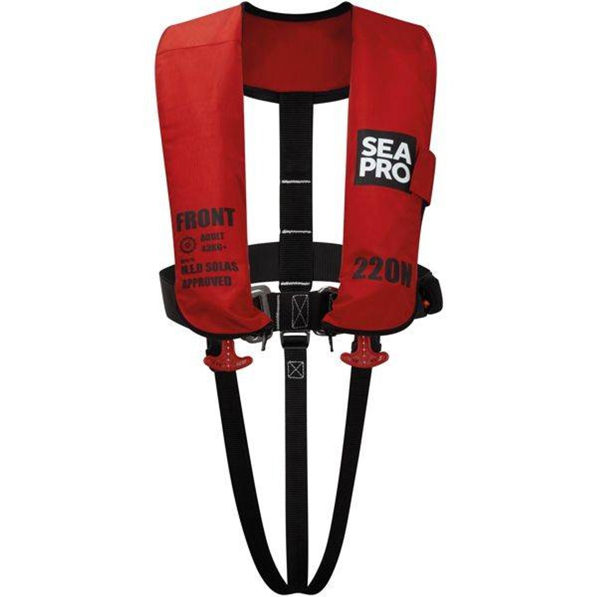 Seapro 220n solas vest red med harness - 1186102