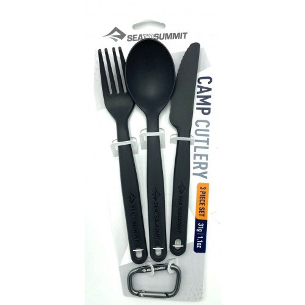 Seatosummit Camp Cutlery Set Charcoal