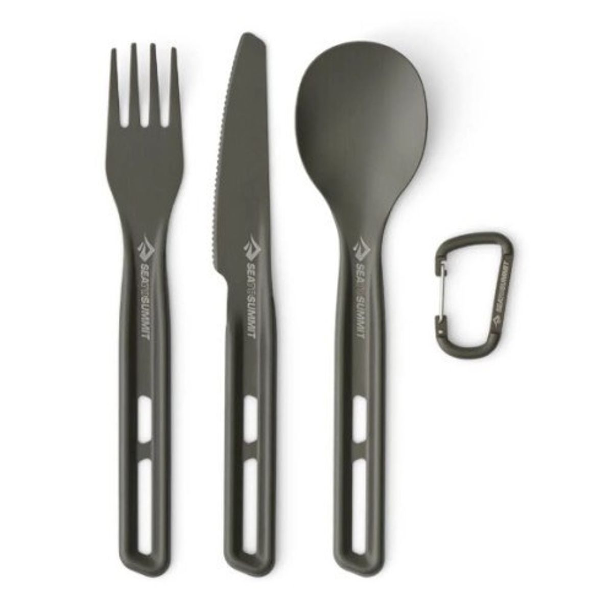 Seatosummit Frontier UL Cutlery Set Alu Hard Anodised Grey