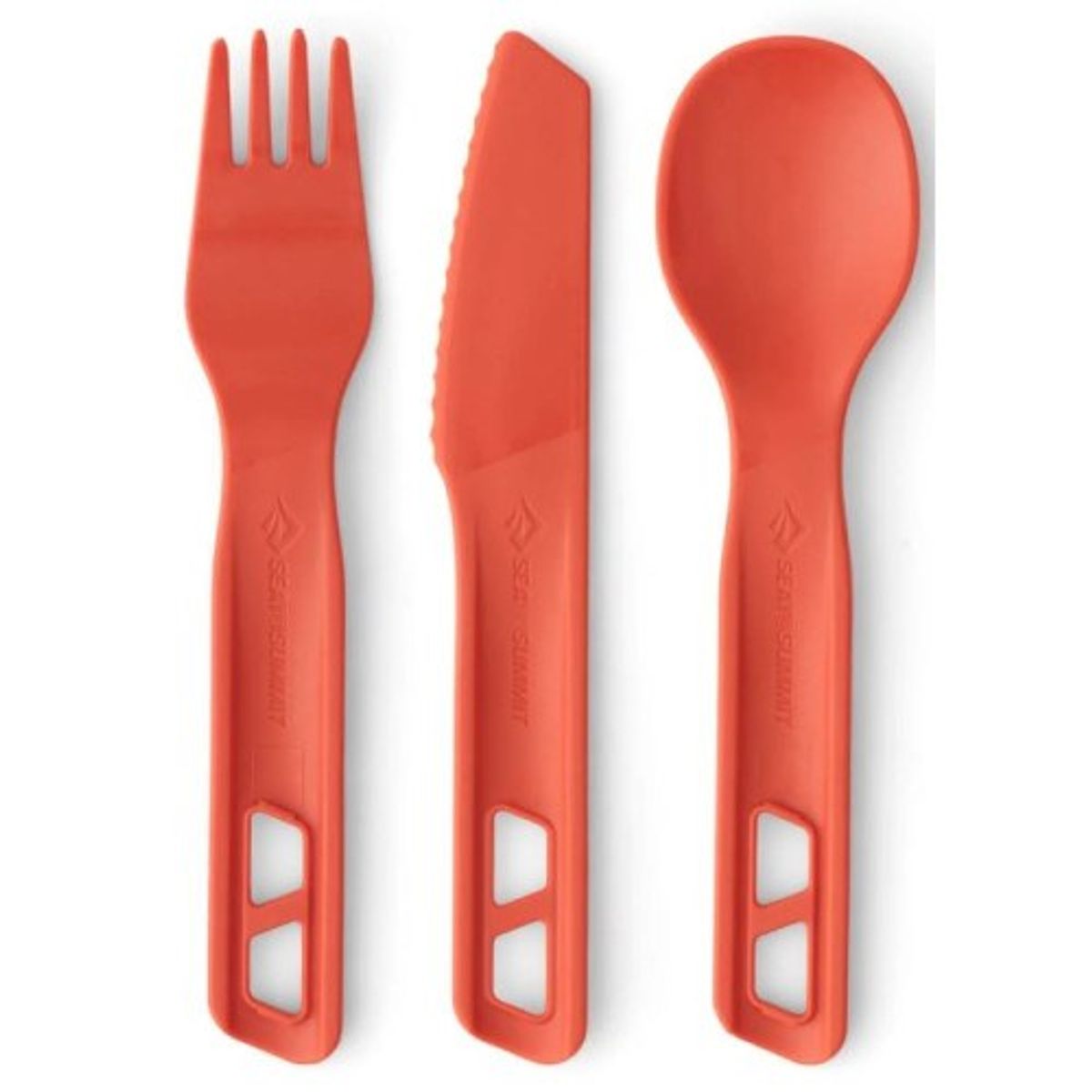 Seatosummit Passage Cutlery Set Spicy Orange