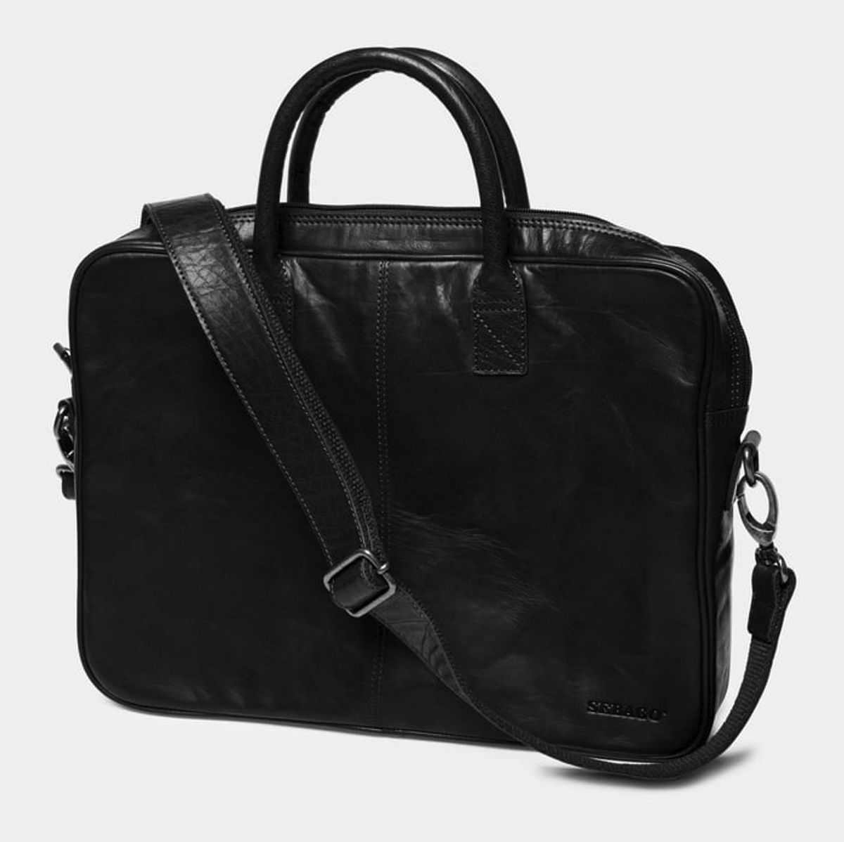 Sebago Leather Laptop Bag