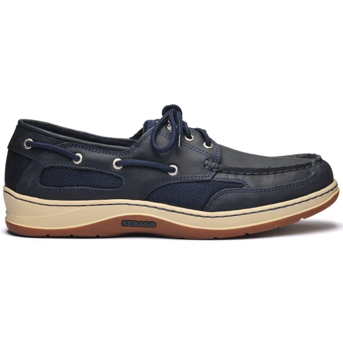 Sebago Sejlersko Cloverhitch Ii Fgl Waxed Navy _43 ½