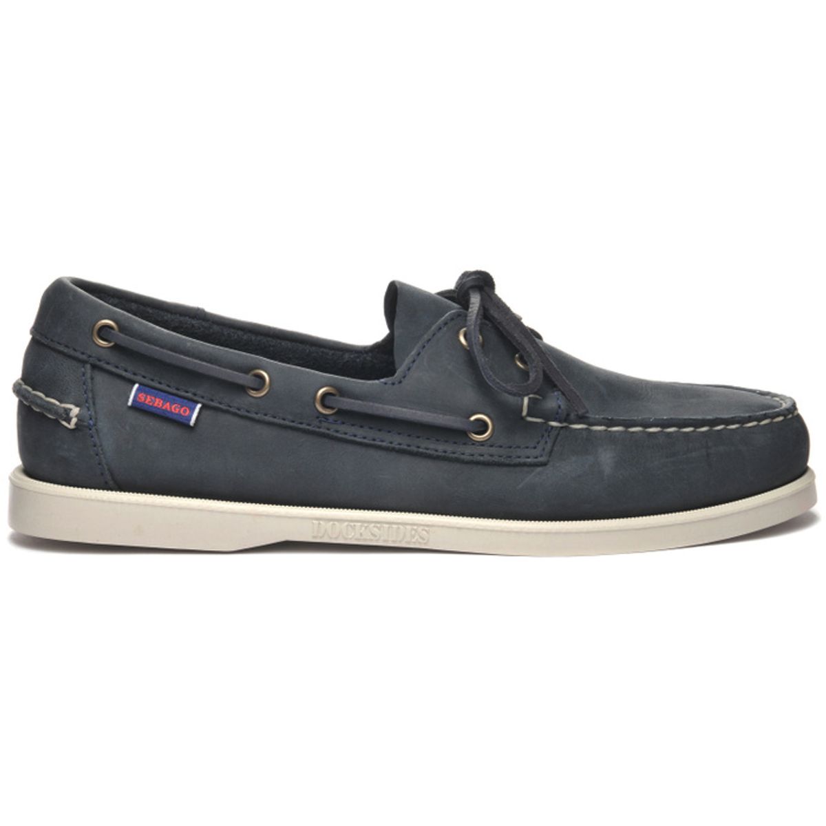 Sebago Sejlersko Docksides Crazy H Blue Navy_43