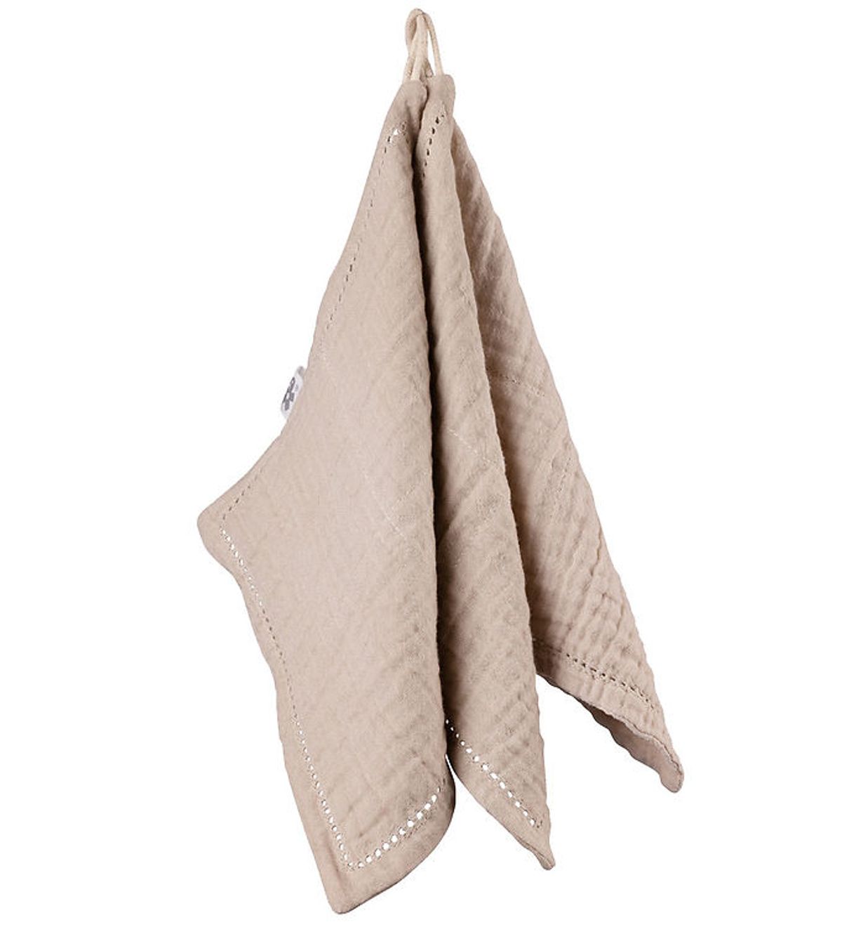 Sebra Vaskeklude - 3-pak - Musselin - Seabreeze Beige