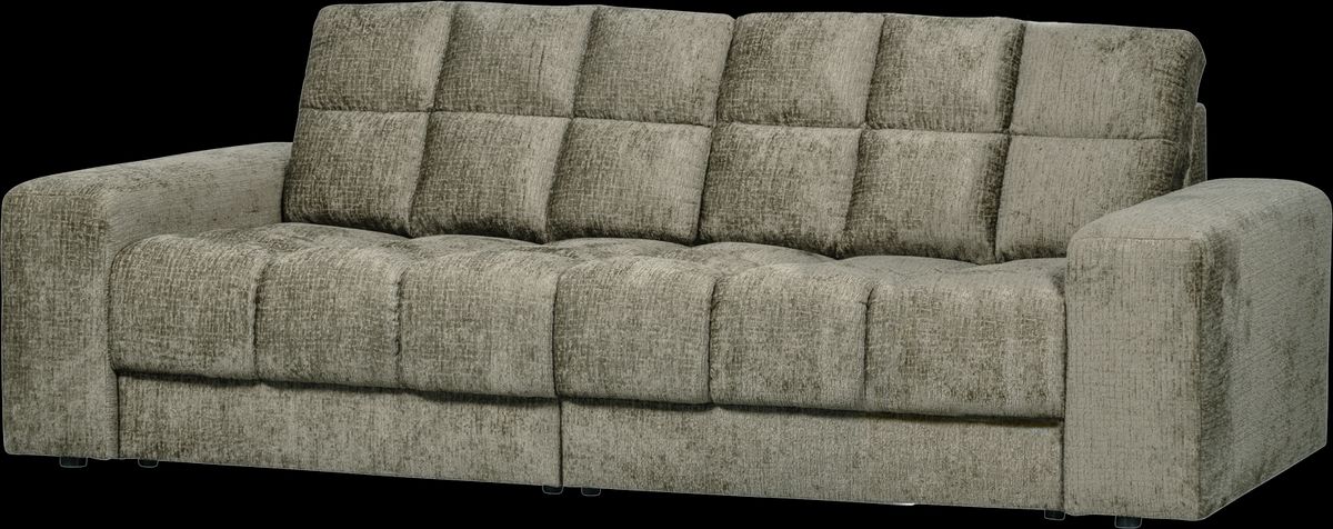 Second Date, 2-personers sofa, frost, H78x99x226 cm, velour