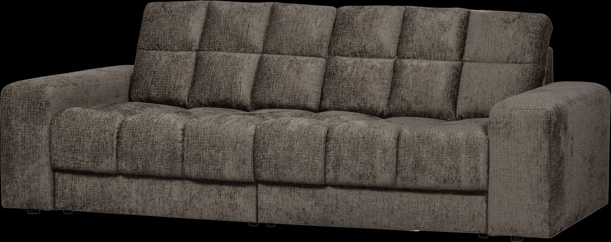 Second Date, 2-personers sofa, grå, H78x99x226 cm, velour