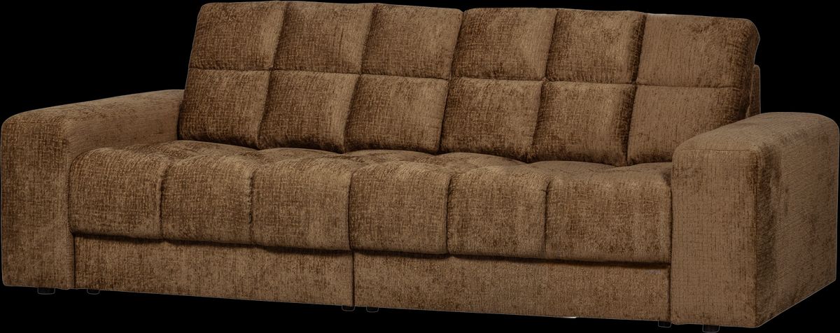 Second Date, 2-personers sofa, messing, H78x99x226 cm, velour