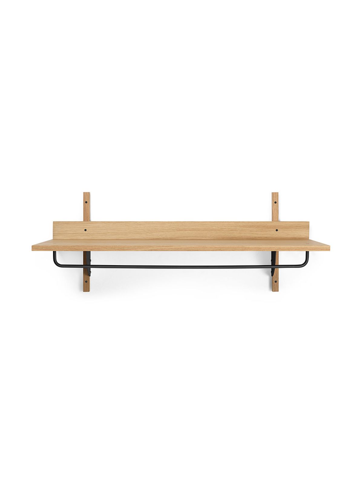 Sector Rack Shelf fra Ferm Living (Eg m/sort messing)