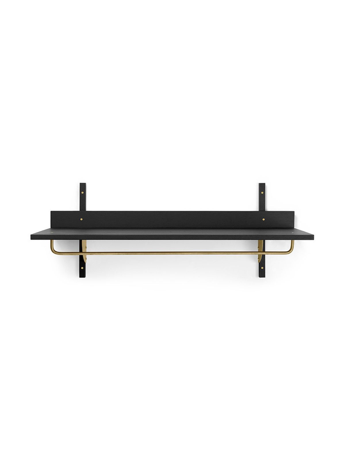 Sector Rack Shelf fra Ferm Living (Sort ask m/messing)