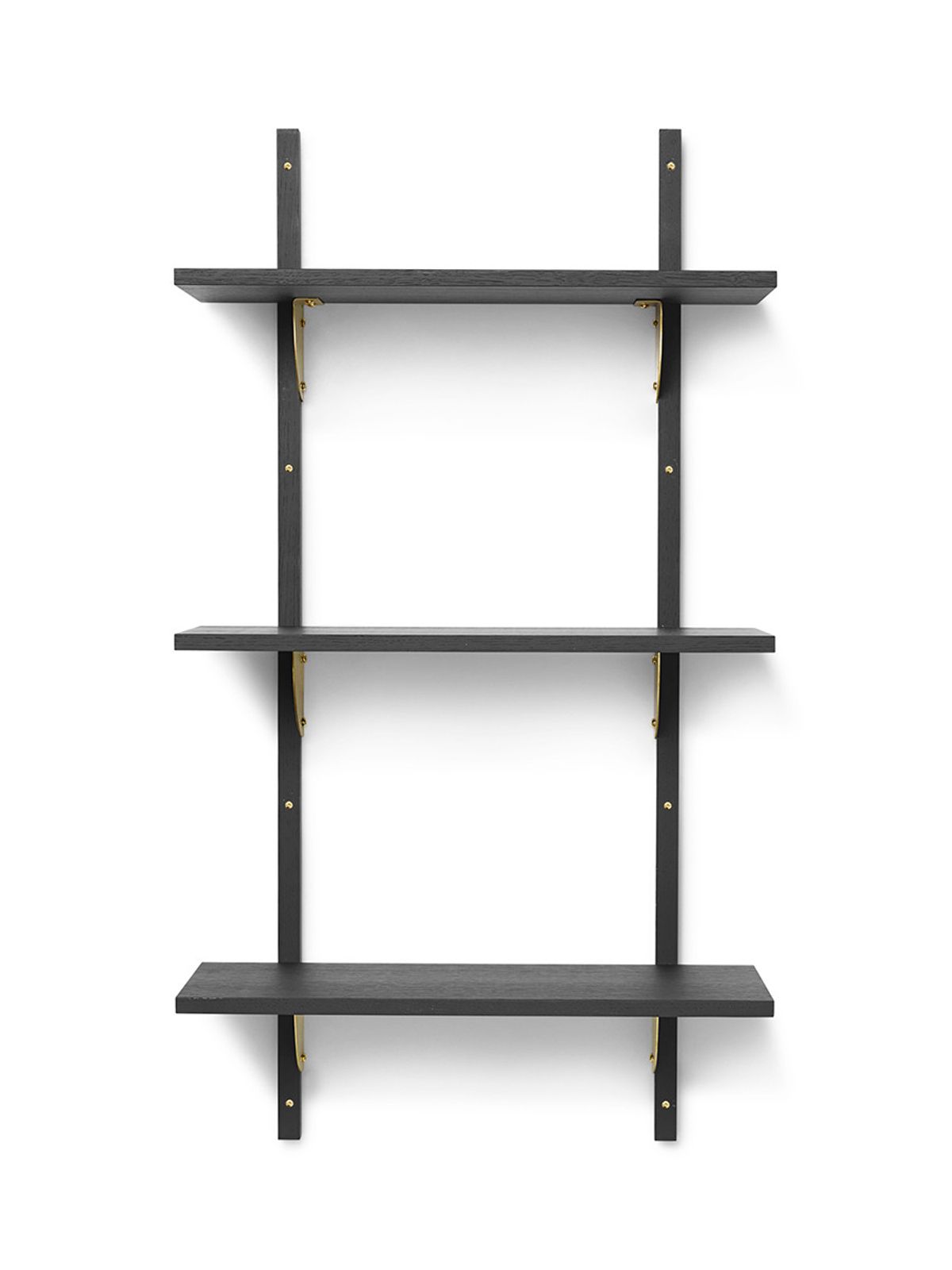 Sector Shelf T/N fra Ferm Living (Sort ask m/messing)