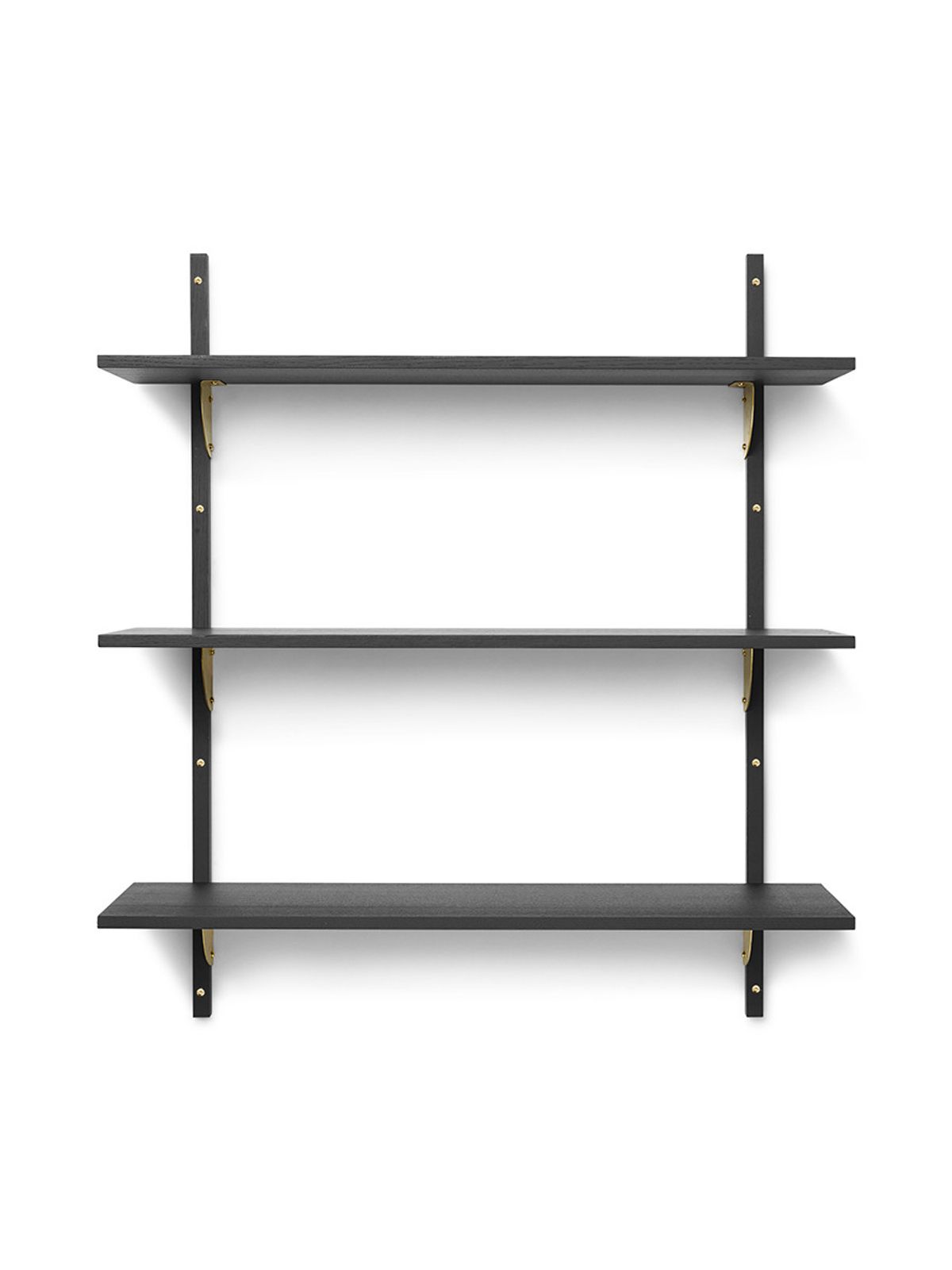 Sector Shelf T/W fra Ferm Living (Sort ask m/messing)