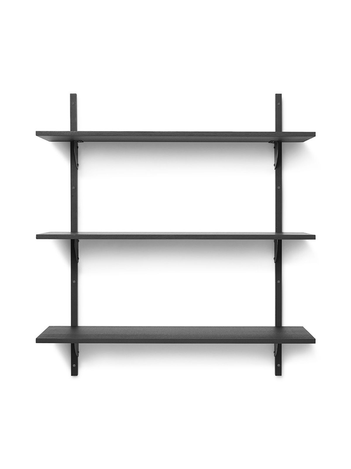 Sector Shelf T/W fra Ferm Living (Sort ask m/sort messing)