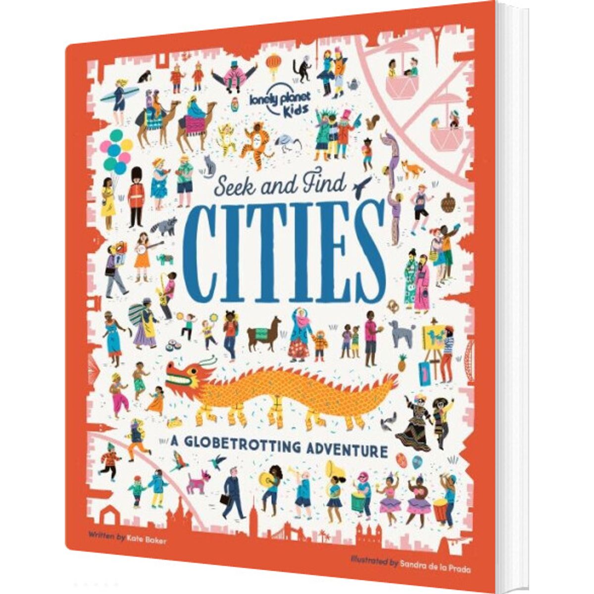 Seek And Find Cities: A Globetrotting Adventure - Kate Baker - English Book