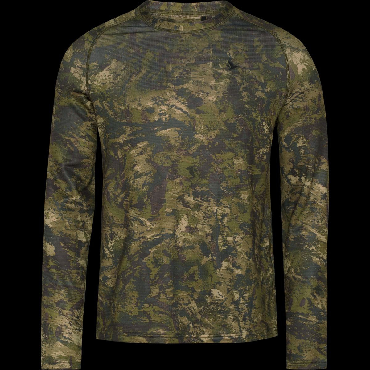 Seeland Active Camo L/S T-shirt InVis green L