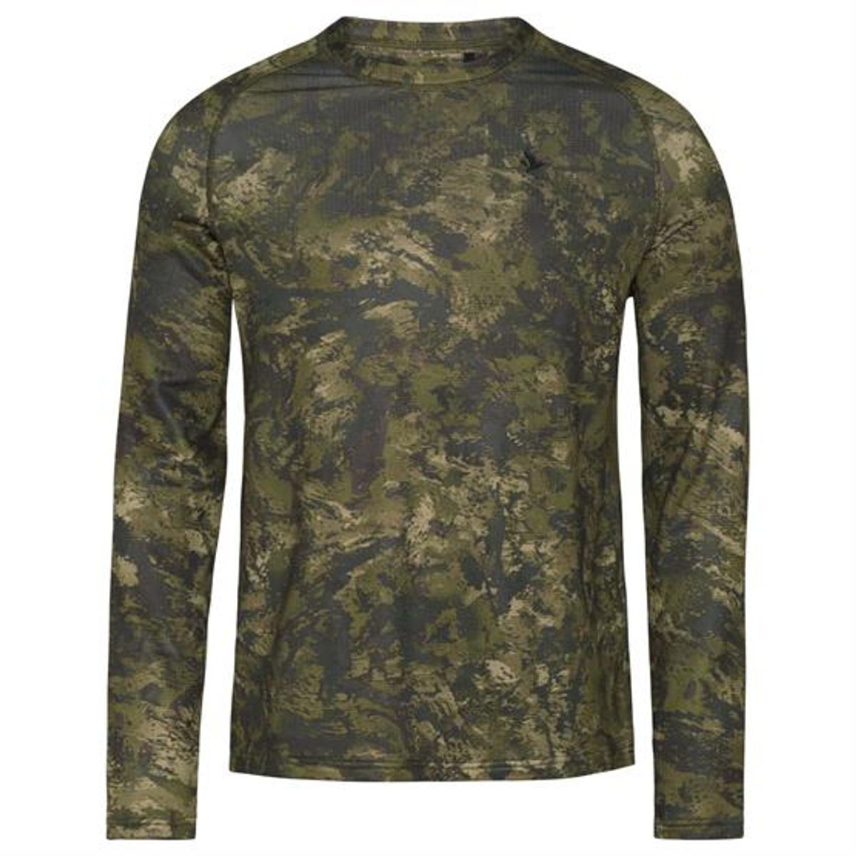 Seeland Active Camo L/S T-Shirt Mens, InVis green