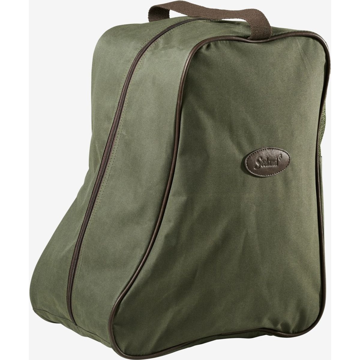 Seeland - Boot bag, design line (Green/Brown) - One size