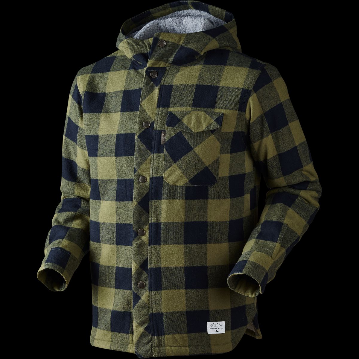 Seeland Canada jakke Winter moss check 3XL