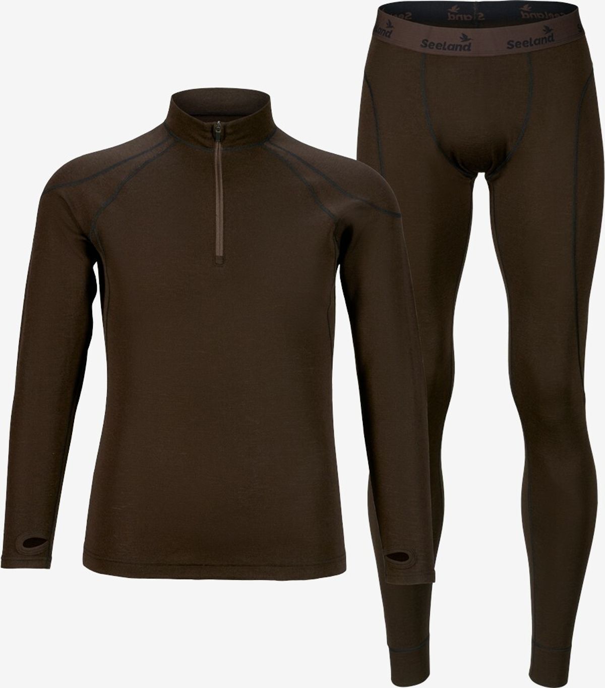 Seeland - Climate base layer (Clay brown) - 2XL