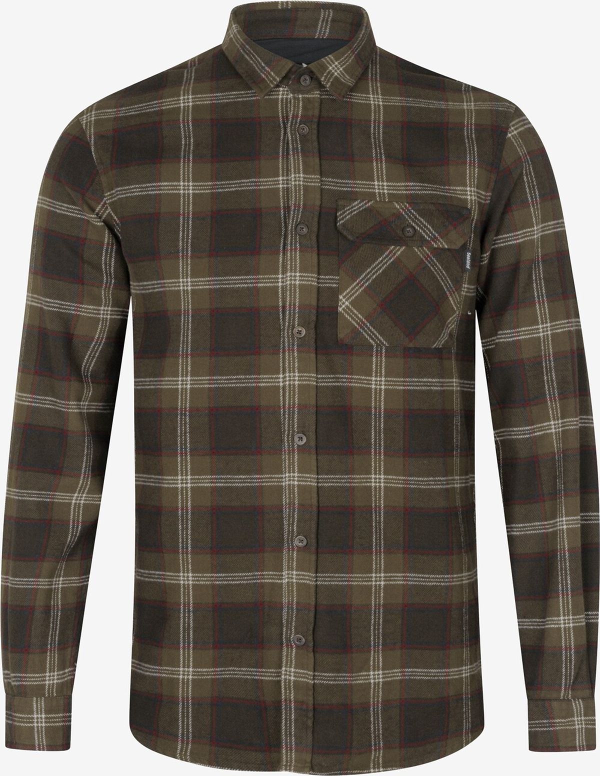 Seeland - Glen flannel skjorte (Grøn) - 2XL