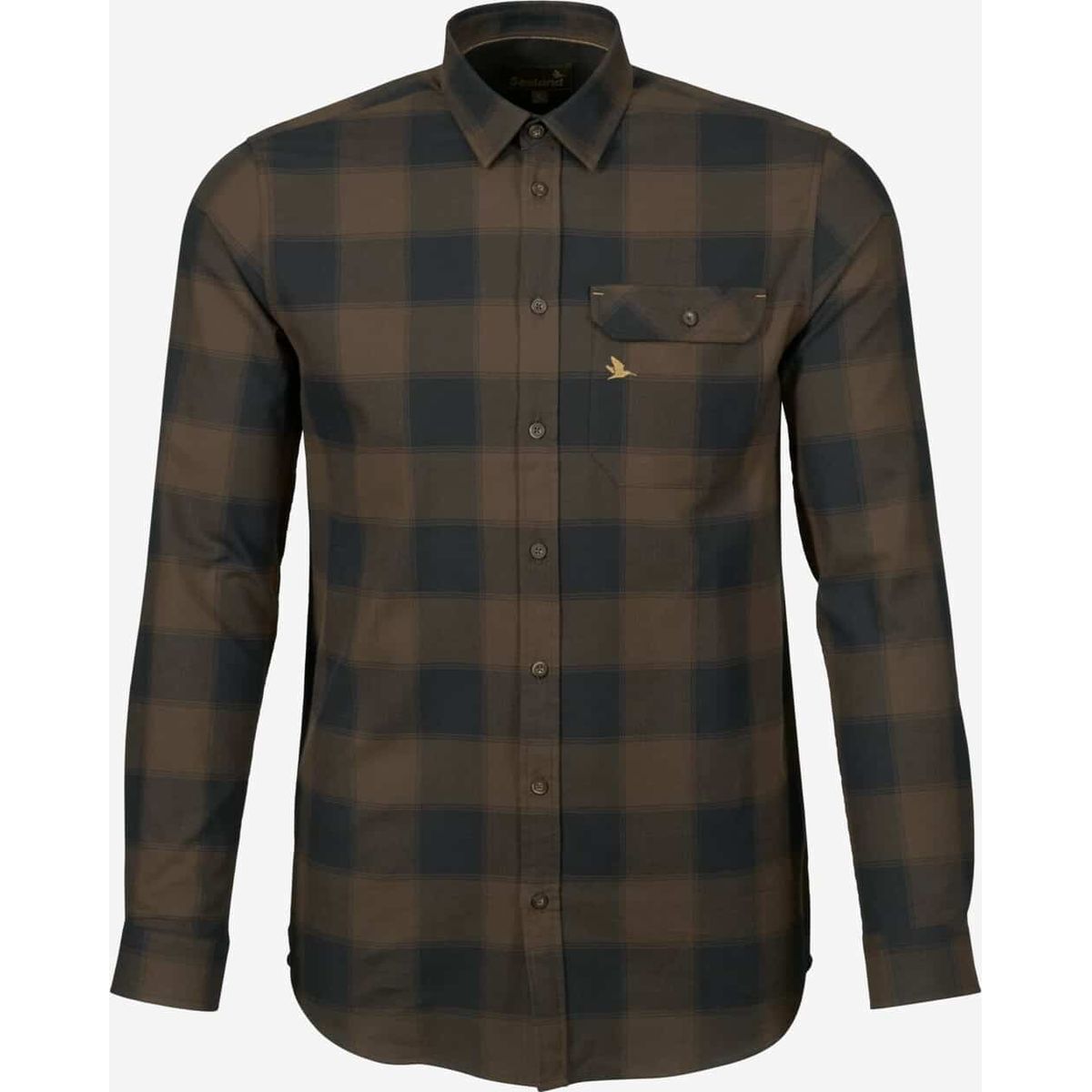 Seeland - Highseat skjorte (Hunter brown) - XL