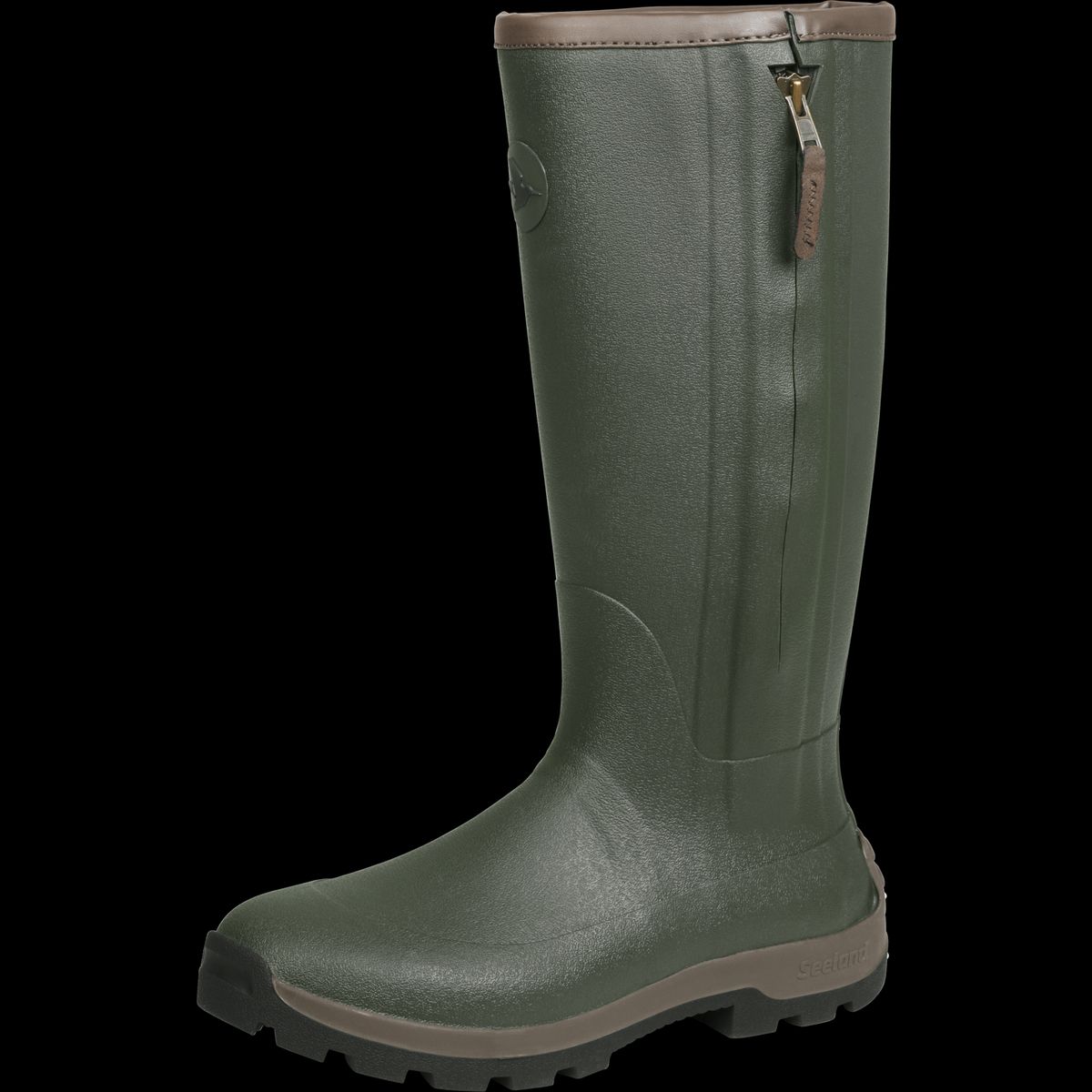 Seeland Noble zip boot Dark olive 43