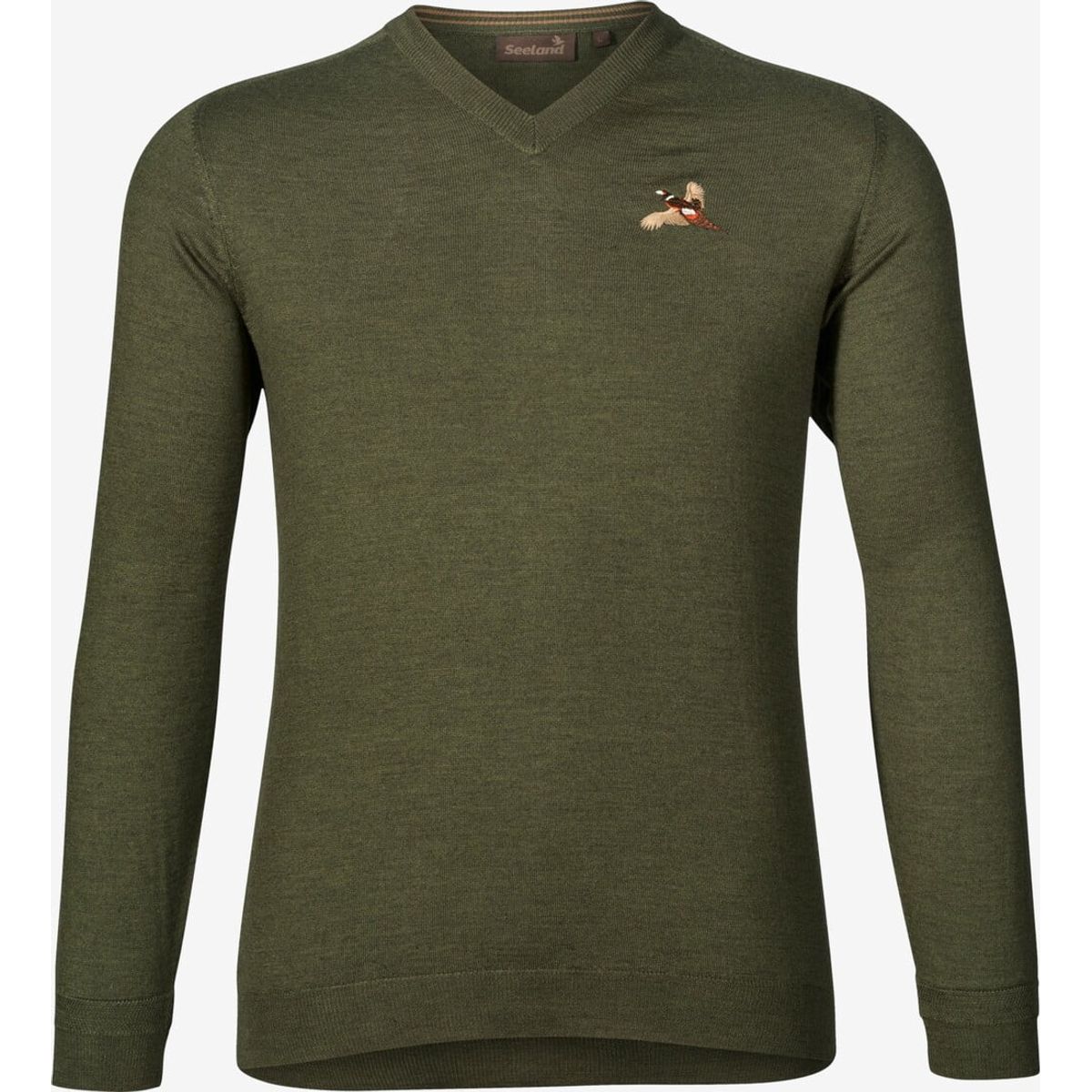 Seeland - Woodcock V-neck pullover (Classic green) - XL