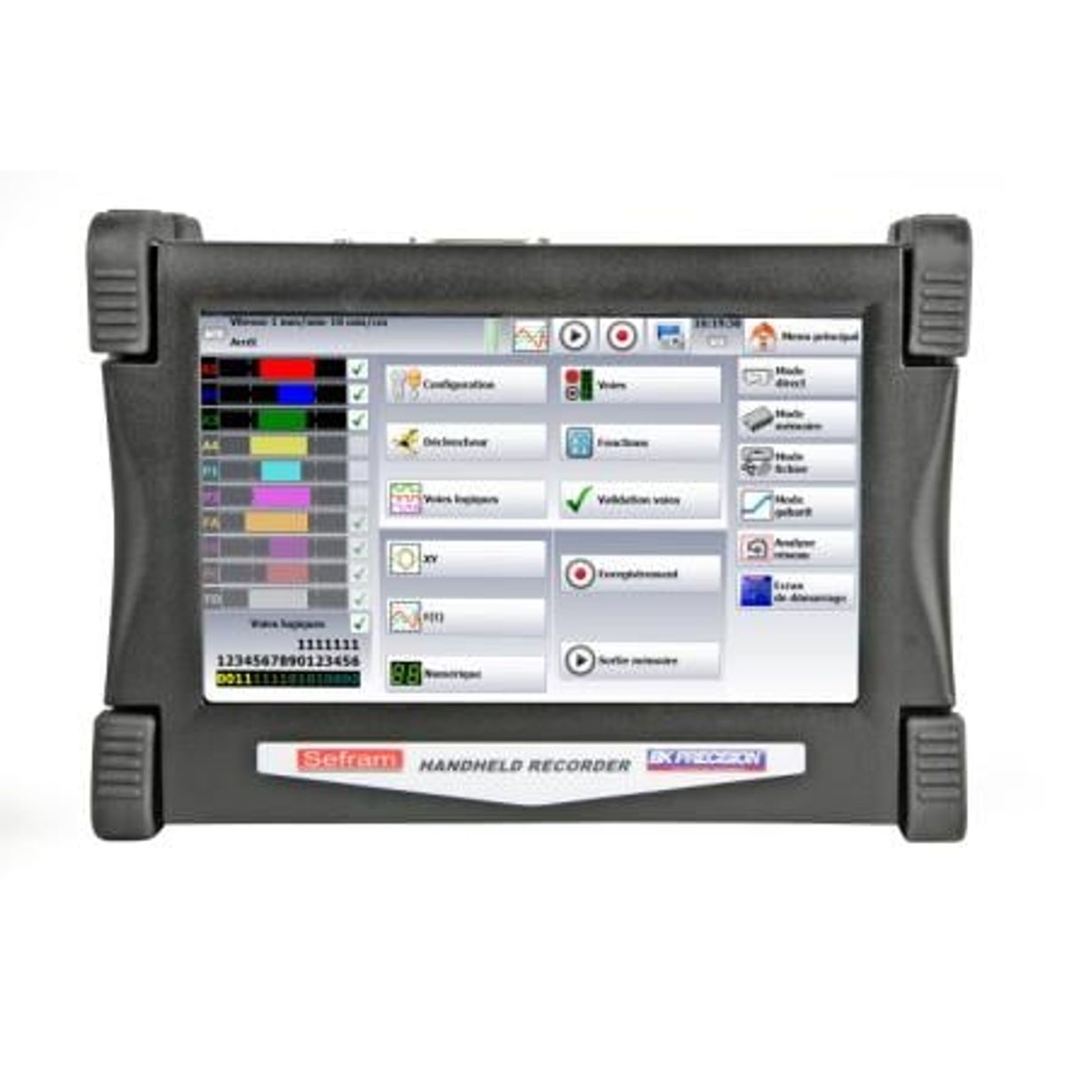 Sefram DAS 50 datalogger med 110mm termoprinter