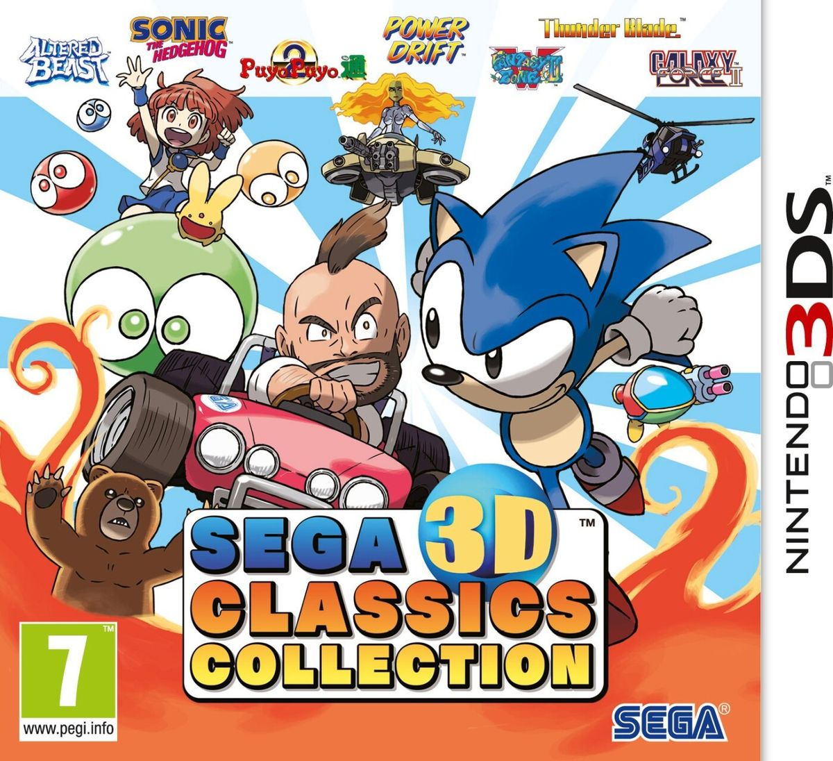 Sega 3d Classics Collection - Nintendo 3DS