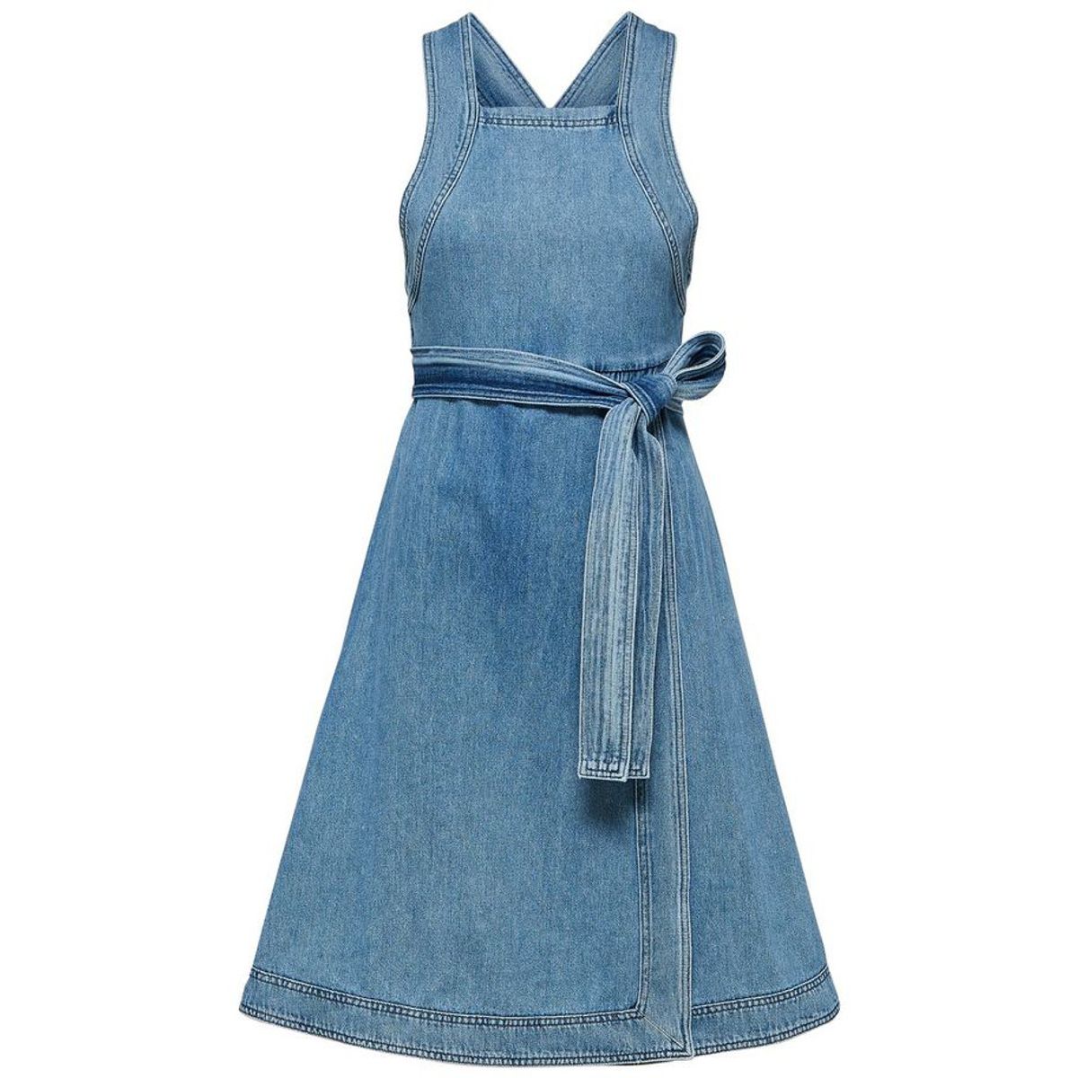 Selected | Jenner wrap denim dress - 40