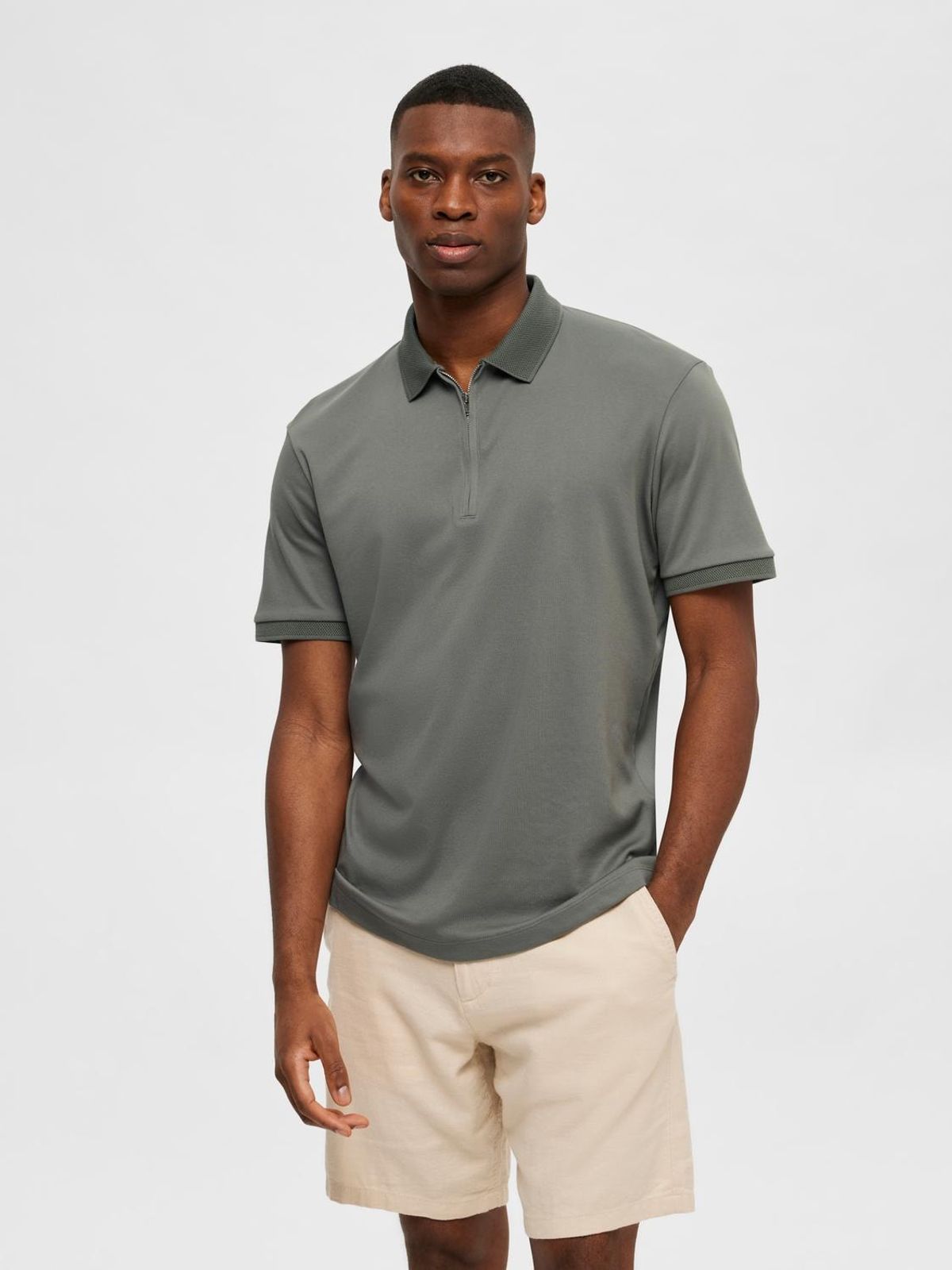 Selected - POLO ZIP