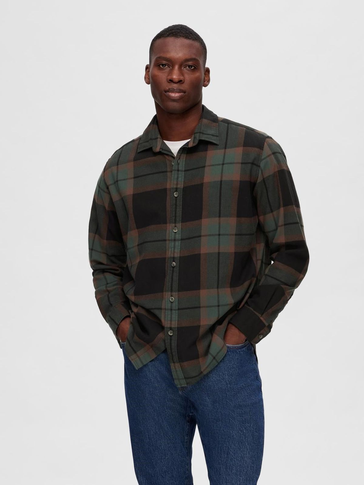 Selected - SKJORTE FLANNEL