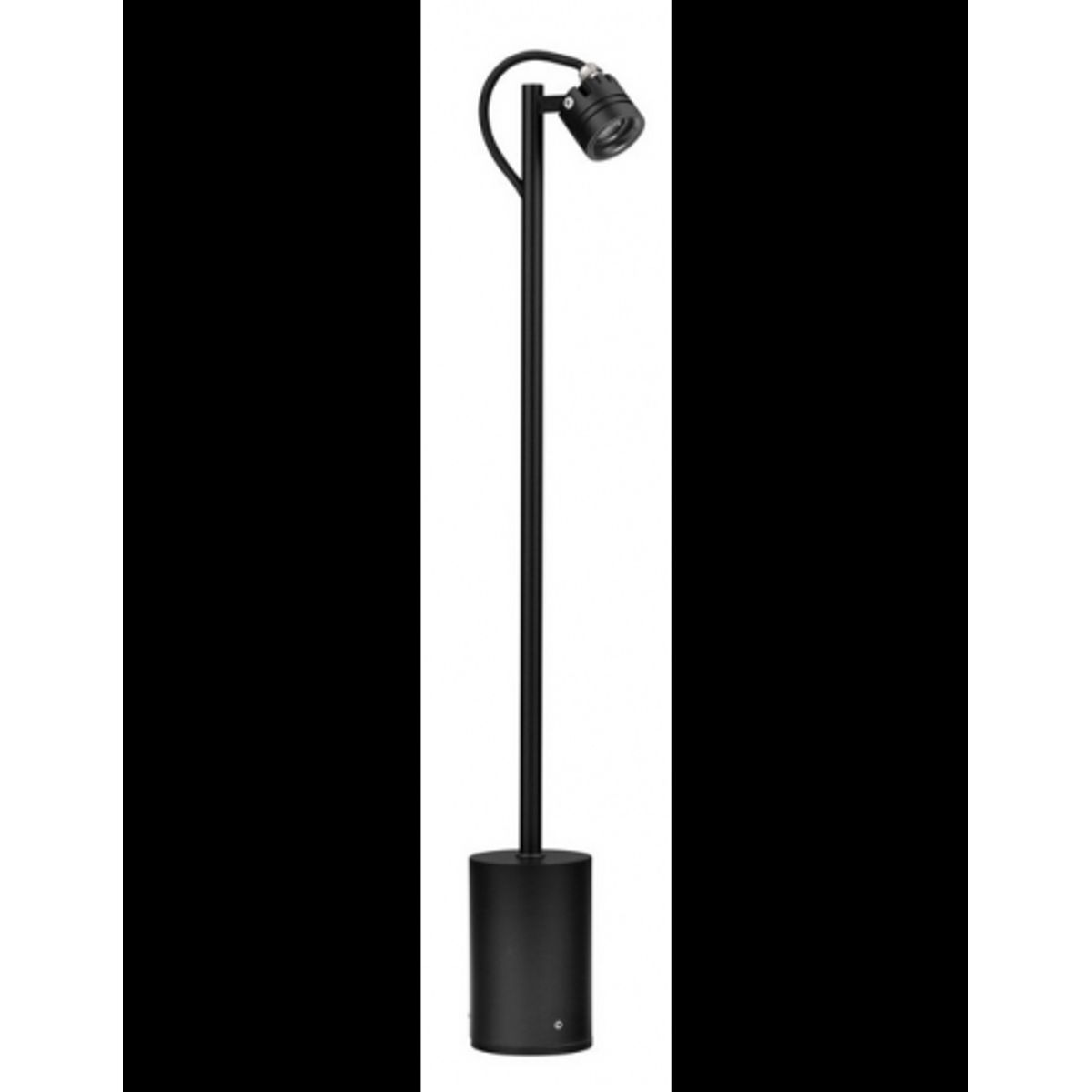 SELENE Udendørs bedlampe i aluminium H50 cm 3W LED - Mat sort