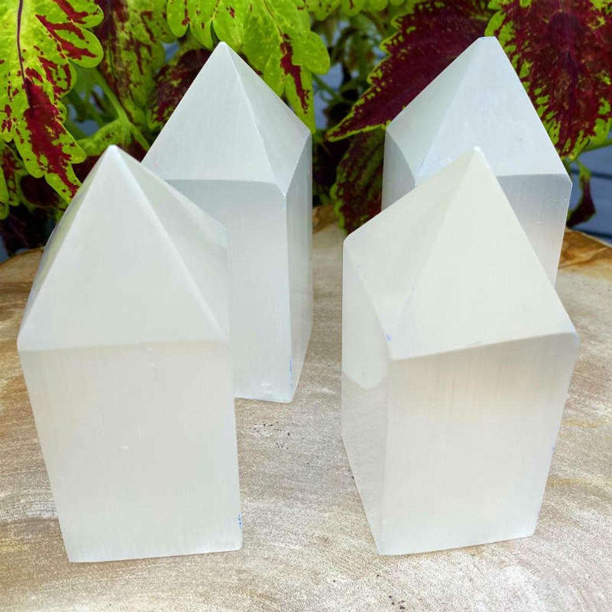 Selenit obelisk 10cm