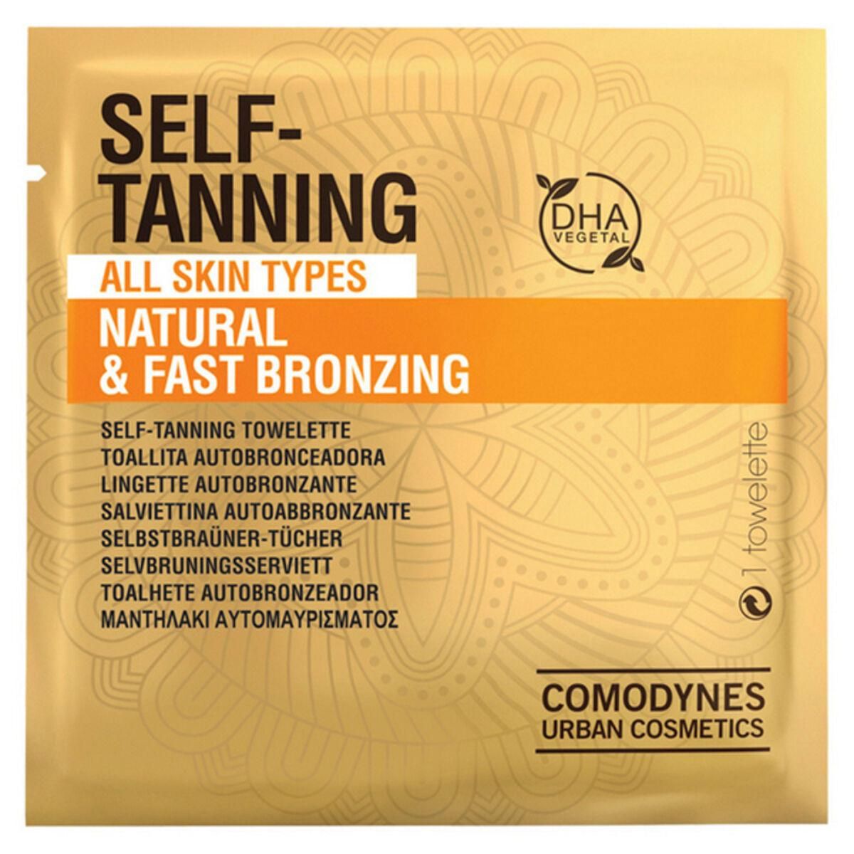 Self-bronzing håndklæder Natural & Fast Bronzing Comodynes Tanning