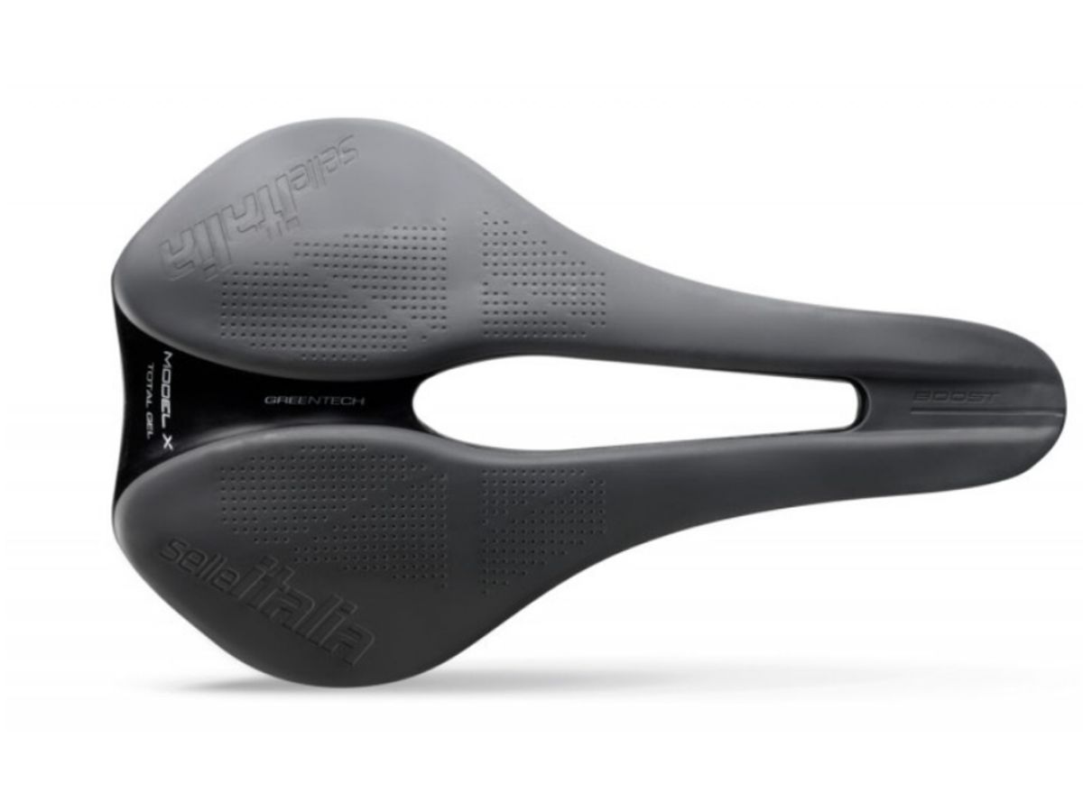 Selle Italia Model X - Superflow - Cykelsadel - Sort/Sølv