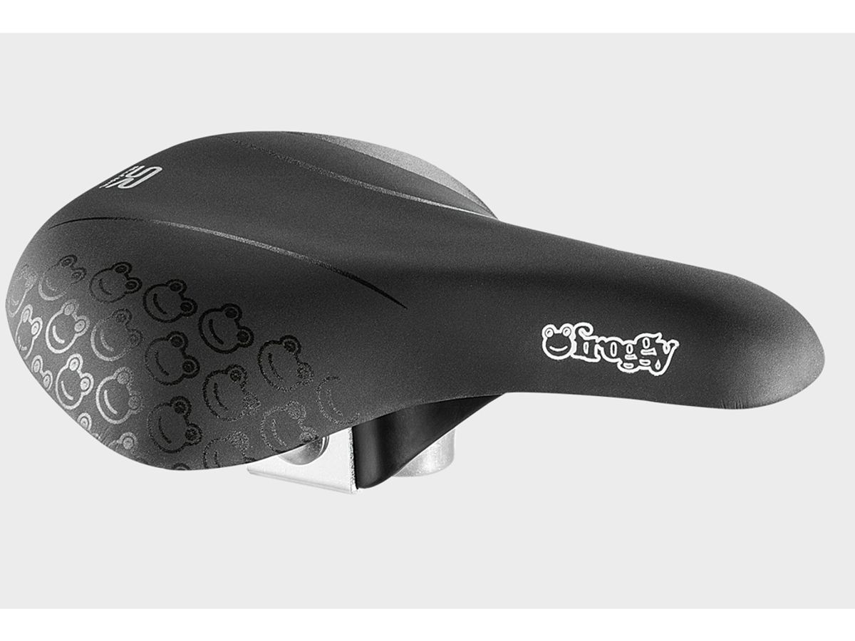 Selle Royal - Froggy - Cykelsadel til 12"-16" - Unisex - Inkl. beslag