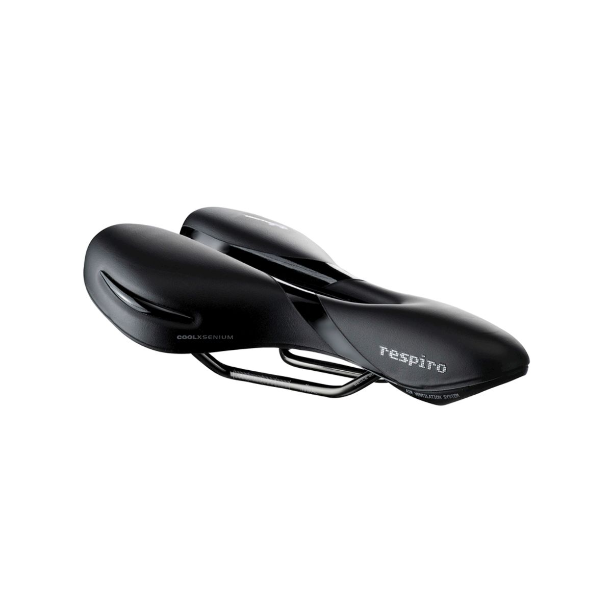 Selle Royal Respiro Athletic - Sadel - Soft - Sort - Unisex