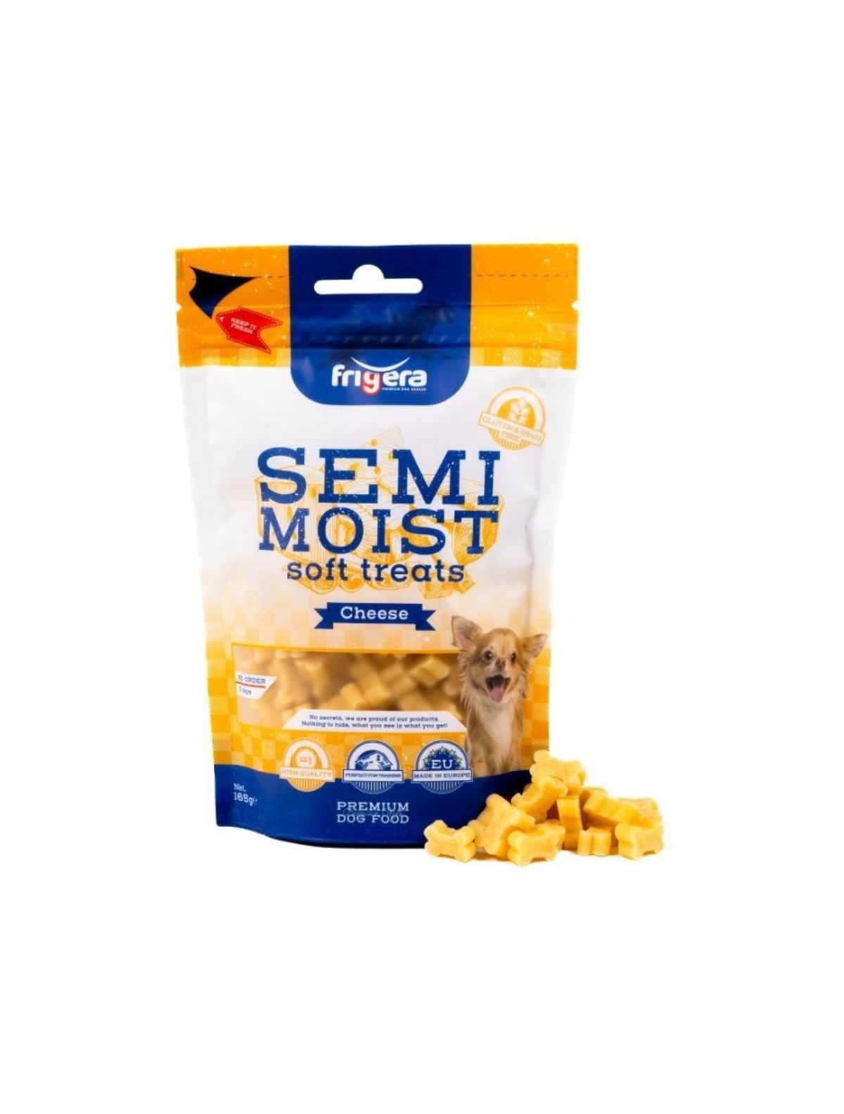 Semi-Moist Soft Glutenfri Ost 165 g