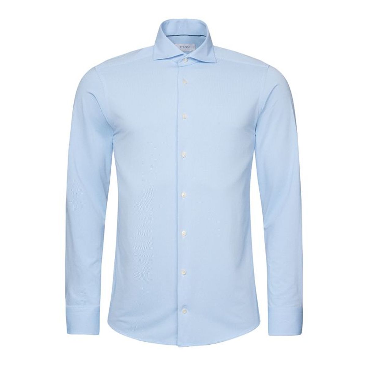 Semi Solid Four-Way Stretch Shirt