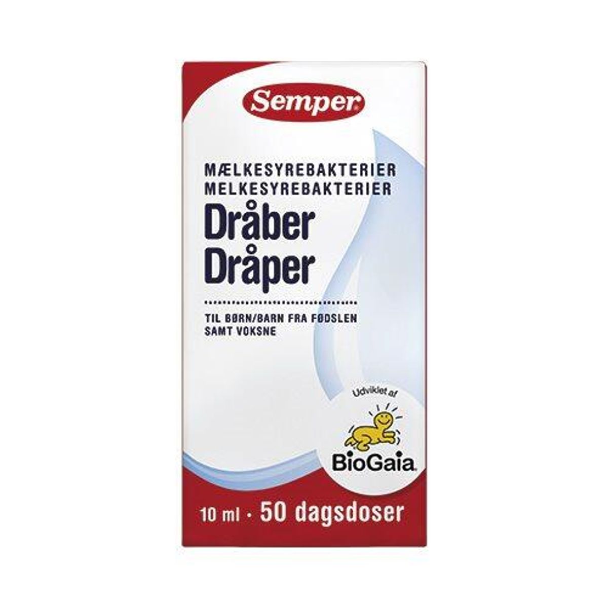 Semper Dråber, 10ml.