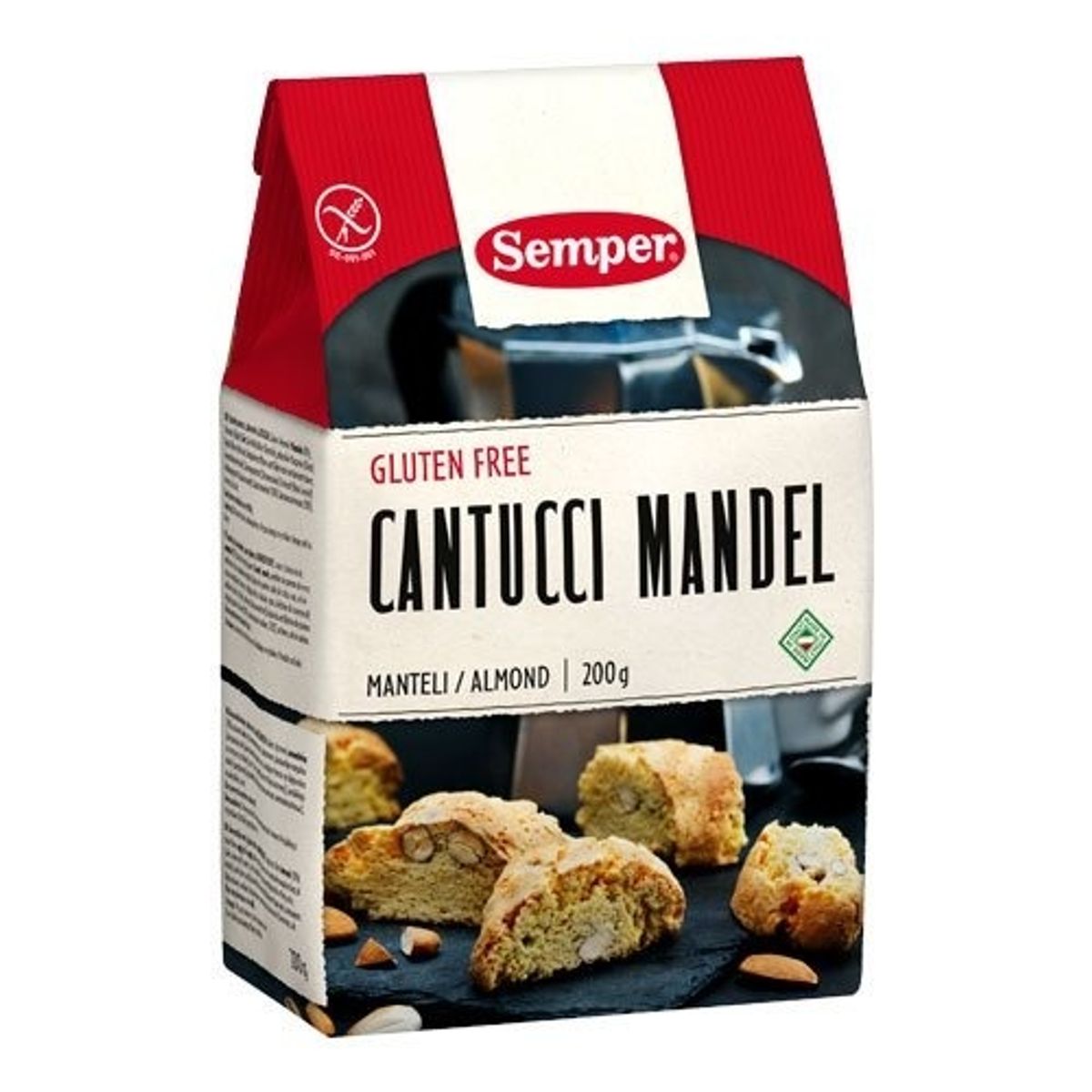 Semper Småkager m.mandel glutenfri, 200g.