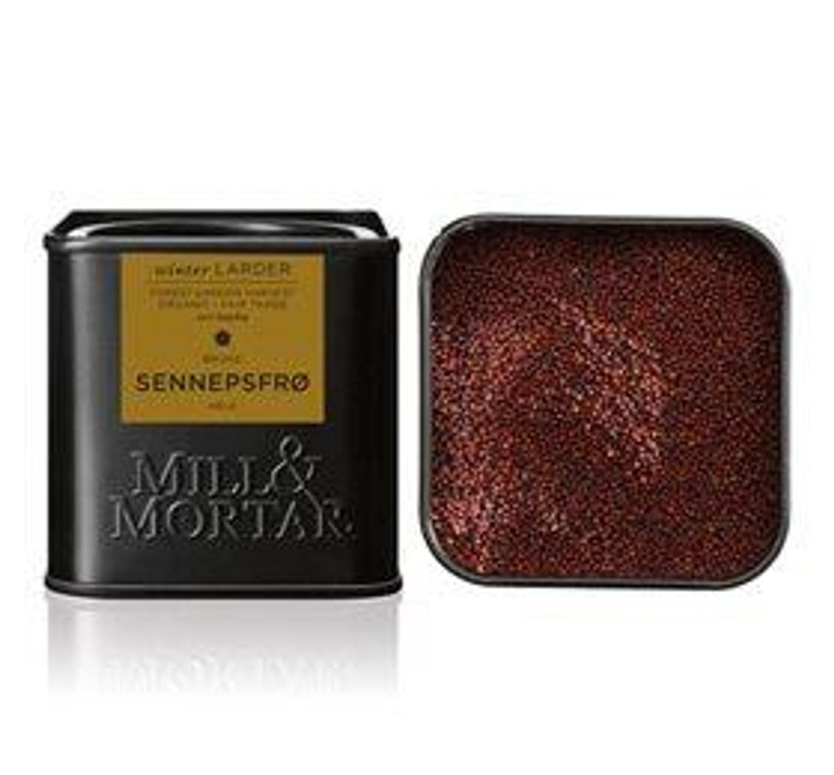 Sennepsfrø hele brune Ø Mill & Mortar - 50 g.